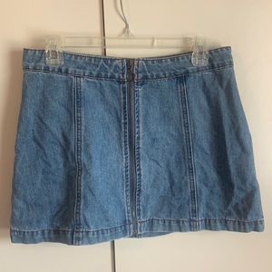 Denim skirt
